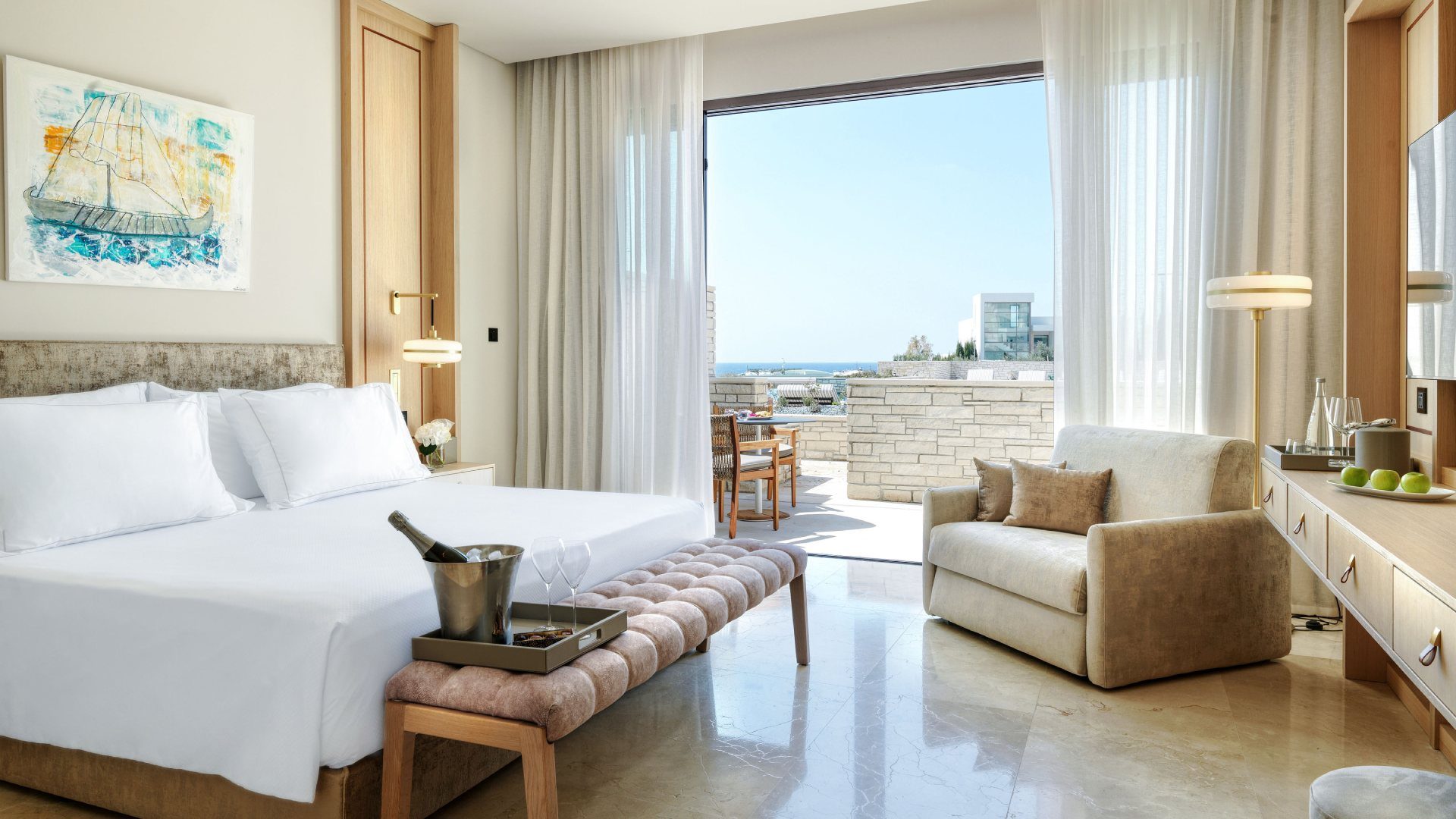 Cap Thalassa Room in Paphos Cap St Georges Hotel Resort